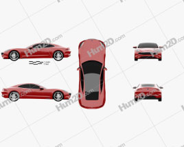 Karma Revero GT 2020 car clipart