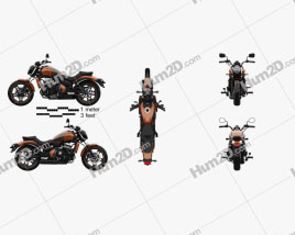 Kawasaki Vulcan S 2018 Motorrad clipart