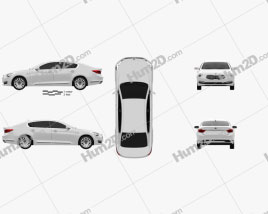 Kia K9 Quoris 2013 car clipart