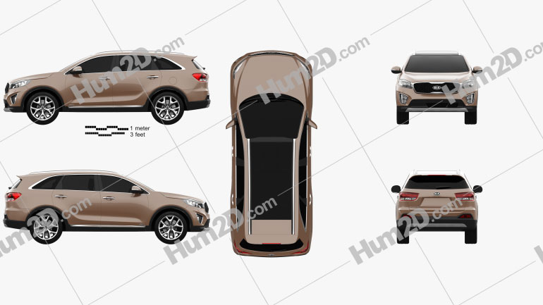 Kia Sorento Um 15 Clipart Download Vehicles Clipart Images And Blueprints In Png Psd