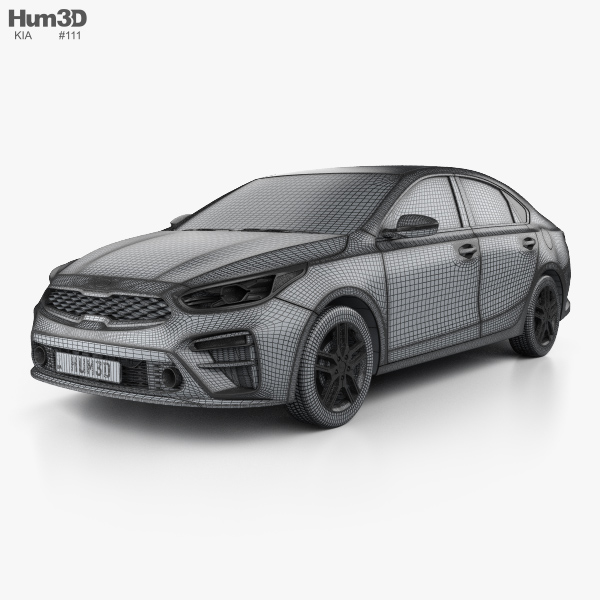 Kia Forte 2020 car clipart