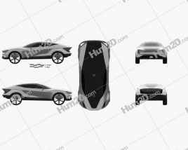 Kia Futuron 2019 car clipart