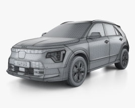Kia Niro EV 2024 car clipart