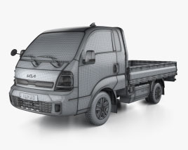 Kia Bongo EV Pickup 2024 clipart
