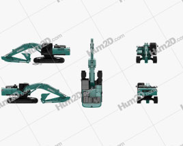 Kobelco SK300LC 2020 Traktor clipart