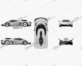 Koenigsegg Jesko Absolut 2020 car clipart