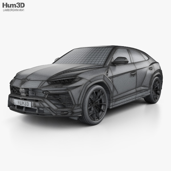 Lamborghini Urus 2020 3D model