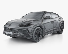 Lamborghini Urus S 2024 car clipart