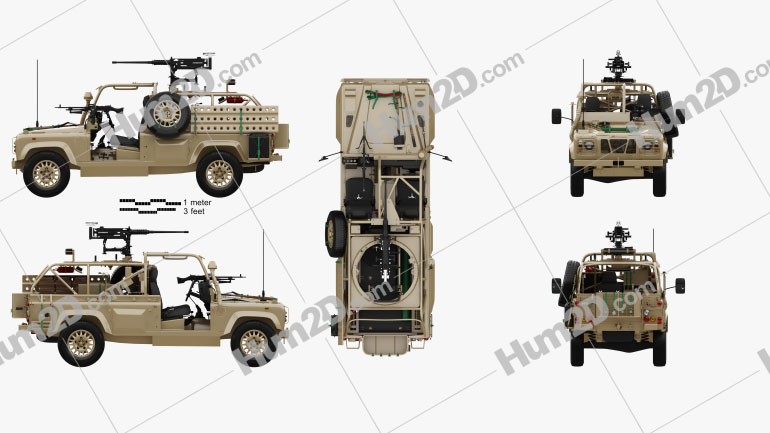 Land Rover Defender RWMIK with HQ interior 2014 car clipart
