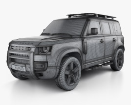 Land Rover Defender 110 Explorer Pack 2023 car clipart