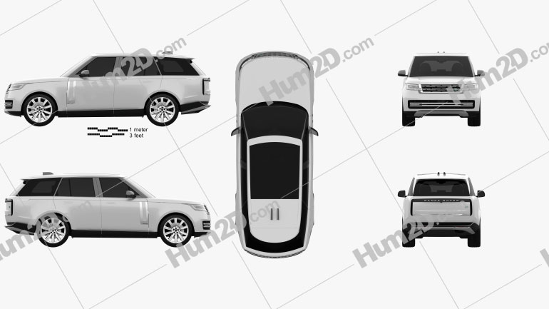 Land Rover Range Rover P510e 2022 Blueprint