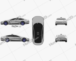 LeEco LeSee 2017 car clipart