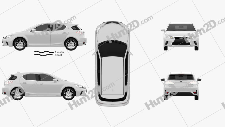Lexus CT 2014 PNG Clipart