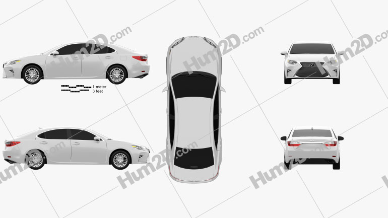 Lexus ES 2015 PNG Clipart