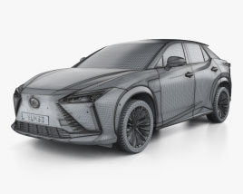 Lexus RZ 450e 2024 car clipart