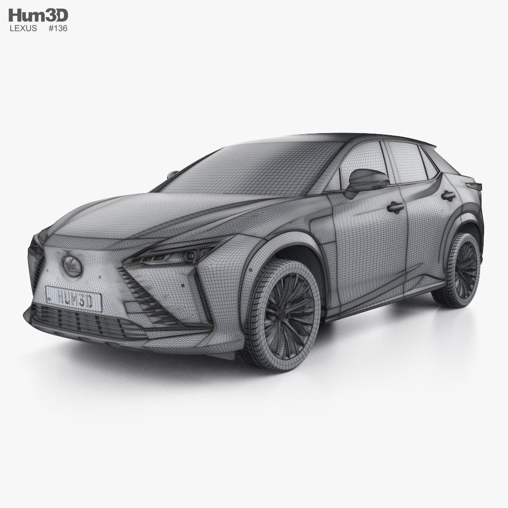 Lexus RZ 450e 2024 3D model