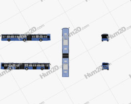 LiAZ 6213-65 Bus 2018 clipart