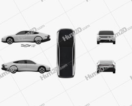 Lightyear One 2020 car clipart