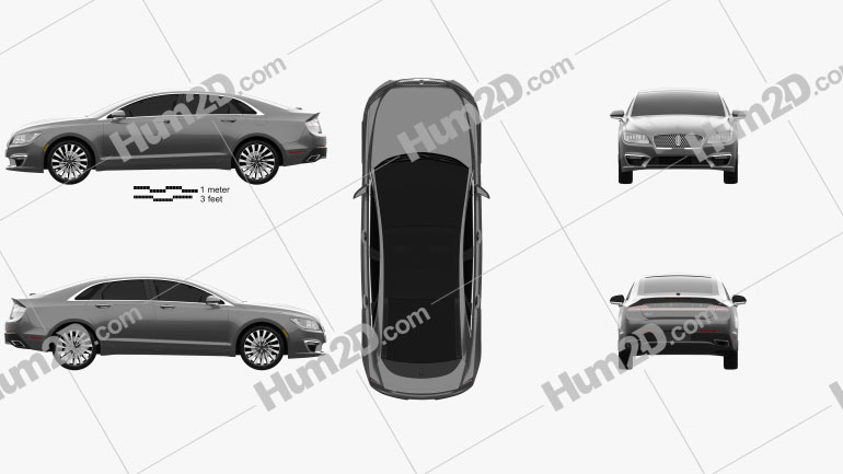 Lincoln MKZ 2017 PNG Clipart