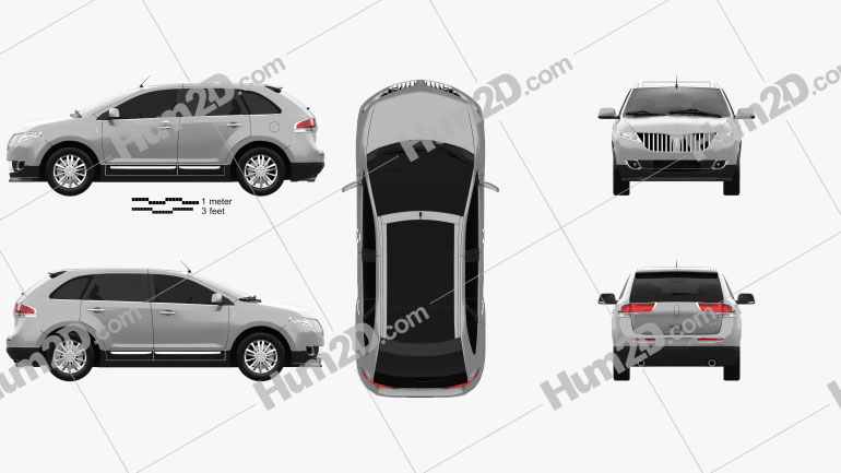 Lincoln MKX 2011 PNG Clipart