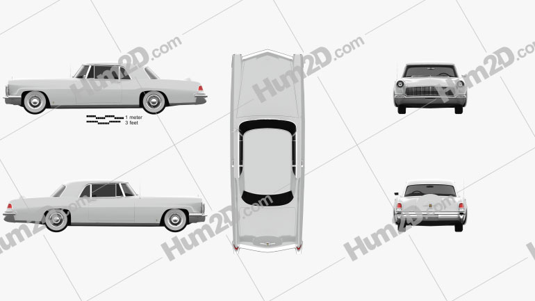 Lincoln Continental Mark II 1956 PNG Clipart