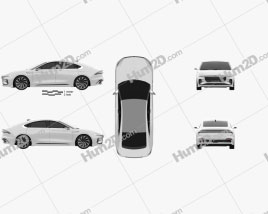 Lincoln Zephyr Reflection 2021 car clipart