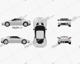 Lotus Evora S 2011 car clipart