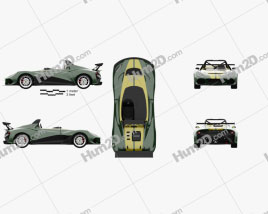Lotus 3-Eleven 2016 car clipart