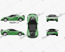 Lotus Elise Cup 250 2017 car clipart