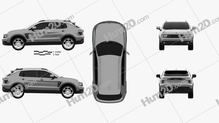Lynk & Co 01 City 2016 PNG Clipart