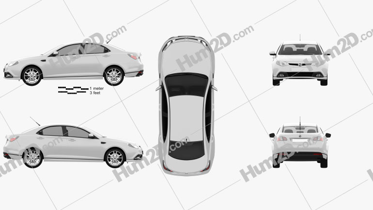 MG6 Magnette 2012 PNG Clipart