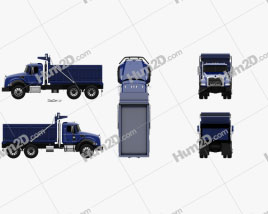 Mack Granite Muldenkipper 2002 clipart