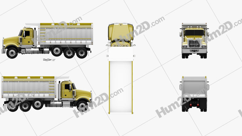 Mack Granite Dump Truck 2009 Clipart - Download Vehicles ...