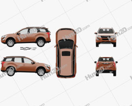 Mahindra XUV 500 com interior HQ 2015 car clipart