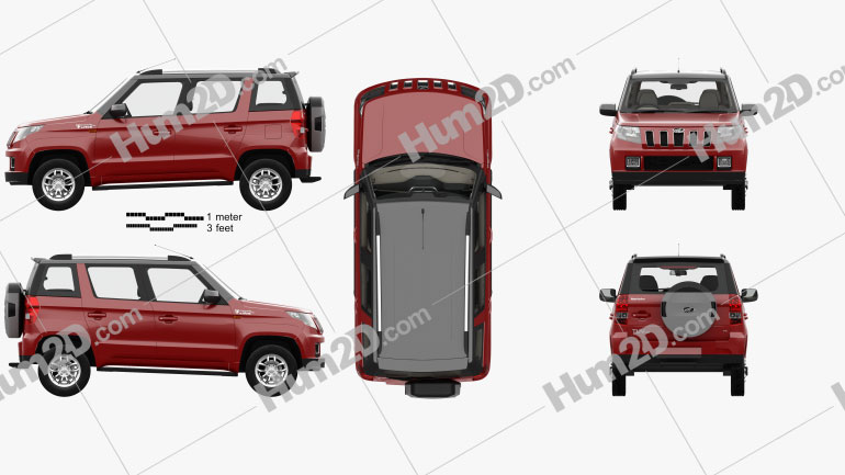 Mahindra TUV300 com interior HQ 2015 car clipart