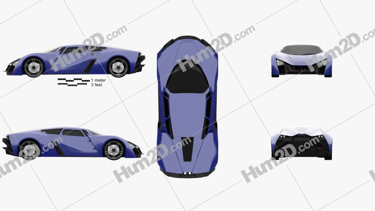 Marussia B2 2010 Clipart And Blueprint Download Vehicles Clip Art Images In Png Psd