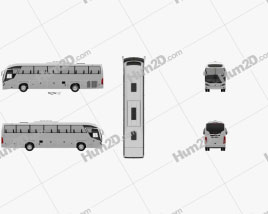 Mascarello Roma R6 Bus 2019 clipart