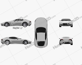 Maserati Alfieri 2014 car clipart