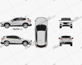 Mazda CX-5 2012 car clipart