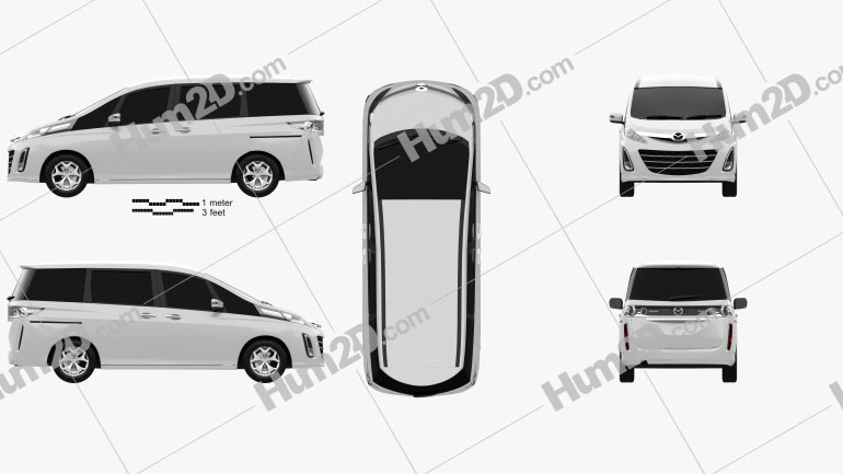 Mazda Biante 2012 PNG Clipart