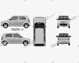 Mazda Carol 2004 car clipart
