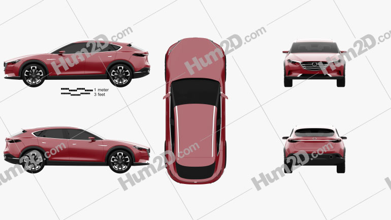Mazda Koeru 2015 Imagem Clipart