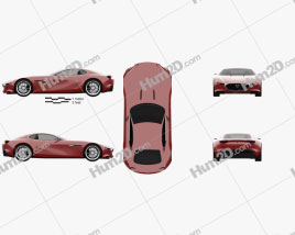 Mazda RX Vision 2015 car clipart