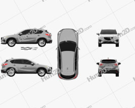 Mazda CX-5 US-spec 2012 car clipart