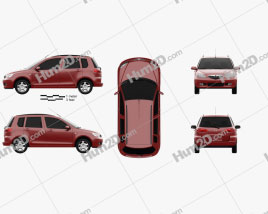 Mazda 2 2003 car clipart
