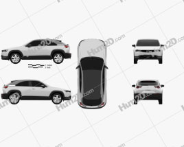 Mazda MX-30 2020 car clipart