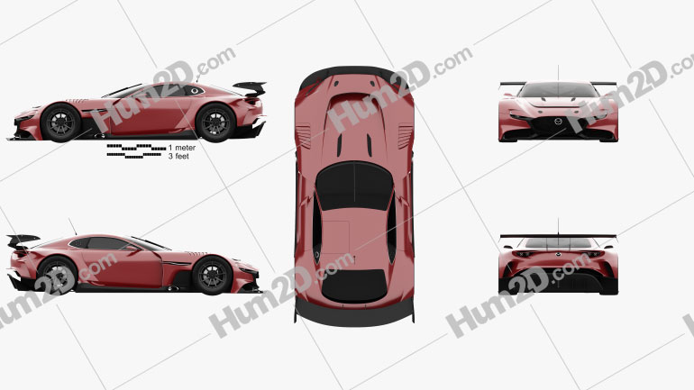 Mazda RX-Vision GT3 2020 PNG Clipart