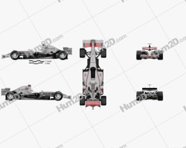 McLaren MP4-21 2006 car clipart