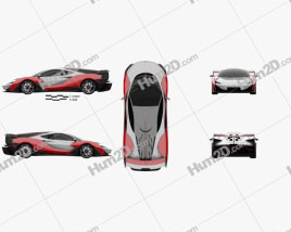 McLaren Sabre 2021 car clipart