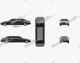 Mercedes Binz Classe E Limousine car clipart